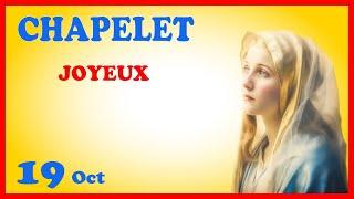 CHAPELET  Samedi 19 Oct - Mystères Joyeux