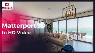 Matterport 3D to HD Video