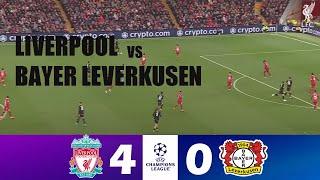 Liverpool vs Bayer Leverkusen 4-0 | 2024 Champions League | Match Highlights