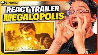 NOVO TRAILER MEGALÓPOLIS, O FILME PRA MUDAR O CINEMA COM Adam Driver e Francis Ford Coppola