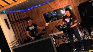 Co-Driver Playing Jims Joint at  No Cutting Corners Recording (juicy halftone studio A)