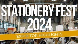 Stationery Fest 2024 in New York City: Exhibitor Highlights