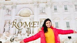 #KhushiVlogs: 4 days in Rome | Trailer | Indian Youtuber in Italy | #DesiFirangi