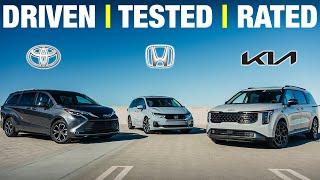 Honda Odyssey vs. Toyota Sienna vs. Kia Carnival Hybrid: Which Minivan Is Best?