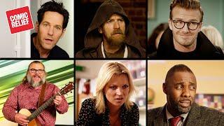 Famous Faces | Celebrity A-Lister Compilation | Comic Relief Sketches