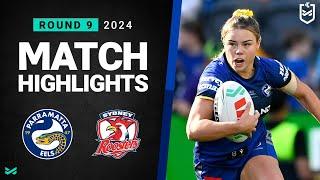 NRLW 2024 | Eels v Roosters | Match Highlights