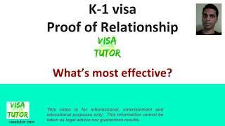 Fiance K-1 Visas Proof of Ongoing Relationship