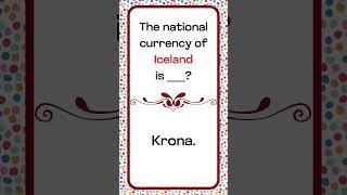 Iceland#currency #country #gkquiz #facts  #pubquiz #english #knowledge #pubquizgeneralknowledge