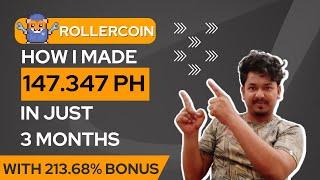 Rollercoin: How I Made 213 Bonus Power in just 3 months - Rolercoin Strategy 