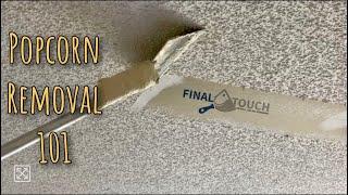 How To Remove Popcorn Ceilings