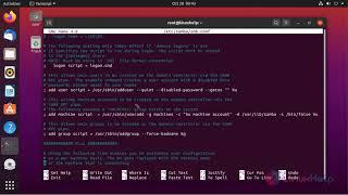 How to install samba configuration on Ubuntu 20.4.1