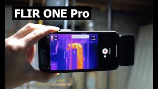 FLIR ONE Pro Thermal Camera Review - Detect Invisible Problems In Your House