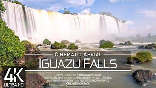 【4K】 Cataratas do Iguacu from Above  Natural Wonder of the World  BRAZIL 2025 Aerial Drone Film