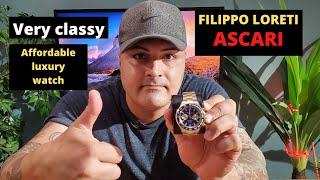 FILIPPO LORETI ASCARI (REAL REVIEW) designer watch high-end for a budget price