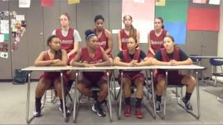 Alemany girls basketball team