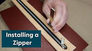 How to Install a Zipper