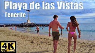 Tenerife's BEST Beach Walk Costa Adeje