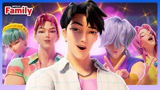 Demon Idols Debut “Soda Pop” | Song Clip | KPop Demon Hunters | Netflix Family