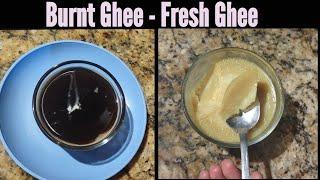 How to remove burnt smell and color from ghee/நெய்யில் இருந்து எரிந்த வாசனையை எவ்வாறு அகற்றுவது