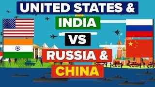 USA & India VS China & Russia - Who Would Win? (Army / Military Comparison)