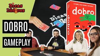 DIVERSÃO EM DOBRO! | Dobro - Gameplay | Dicas Lúdicas