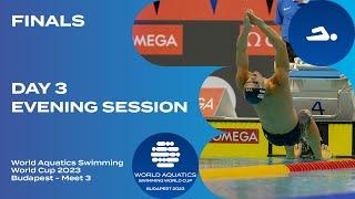 Evening FINALS Budapest | Day 3 | World Aquatics Swimming World Cup 2023