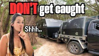 STEALTH CAMPING in South West WA | Full Time Travellers