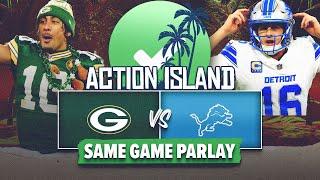 Green Bay Packers vs. Detroit Lions Best Bets & Same Game Parlay | Action Island