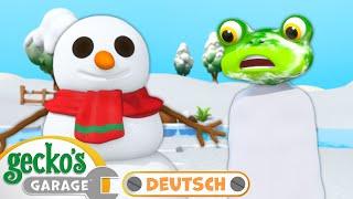 Der gefrorene See | 90-minütige Zusammenstellung｜Geckos Garage Deutsch｜LKW für Kinder ️