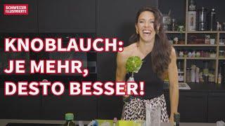 SI Rezeptstaffette: Kiki Maeder kämpft mit dem Stabmixer