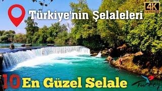 The Most Beautiful Waterfalls You Must Visit in TURKEY - 4K  (2024)