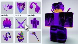 30+ ITENS GRÁTIS ROXO NO ROBLOX!  *FÁCIL DE CONSEGUIR EM 2024*