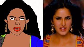 Chikni Chamel-8K/4kMusic Video|Katrina Kaif, funny art memes 