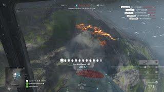 Battlefield 5 - Ki-147 ROCKET Multikill in a PLANE