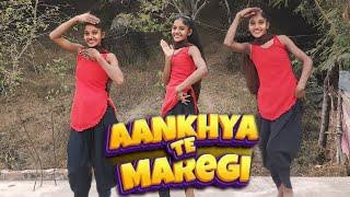 Aankhya te maregi | Vivek raghav  | #dance video #shivani thakuriya  | #newharyanvisong