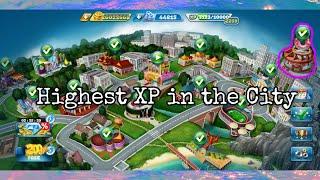 Cooking Fever - The highest XP level in the City - 20220109