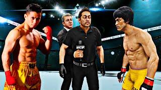 Bruce Lee  vs Cung Le  | Legendary Duel of Warriors ️ (EA SPORTS UFC 5) (4K HDR) MR. JOJO