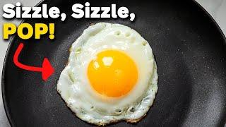 Sunny-Side Up Fried Egg in 2 Minutes