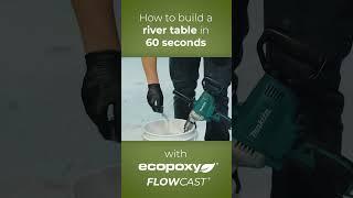 How To Build A River Table In 60 Seconds!