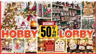  Hobby Lobby 50% Off Christmas 2024!!!Shop With Me for Beautiful Home Decor!! Gingerbread QUEEN