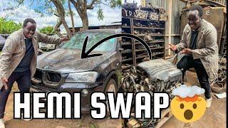 FIRST HEMI SWAPPED BMW IN AFRICA  !!!!!