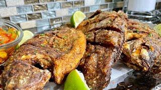 BEST WAY TO FRY FISH WITHOUT IT SCATTERING IN THE OIL | How to fry Your Fish To Perfection