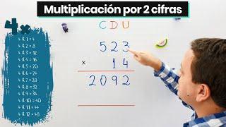 Cómo multiplicar por 2 cifras