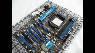 MSI 890FXA-GD70 AMD 890FX SB850 ATXマザーボード 動画レビュー #MSI #890FXAGD70 #SocketAM3 #SB850 #Motherbord