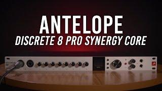 Antelope Discrete 8 Pro Synergy Core Rackmount Audio Interface | Hands-on Review