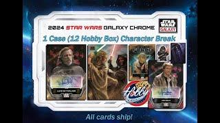 2024 Topps Star Wars Galaxy Chrome 1 Case (12 Box) Player Break #14 eBay 12/30/24