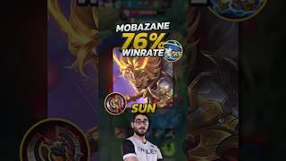 Mobazane 76% Winrate Sun Build! Mobile Legends #mobilelegends #mlbb #gaming