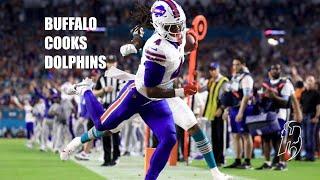 BUFFALO COOKS DOLPHINS - POST GAME