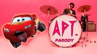 TOP Cars Lightning McQueen - ROSÉ & Bruno Mars - APT.(Cars) Top Parody Cover