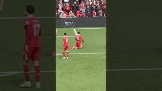 Mohamed Salah passionate reaction. This is why we love him so much #salah #liverpoolfc